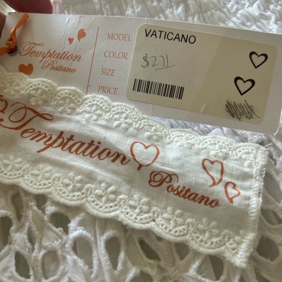 Temptation Positano eyelet mini skirt S Vaticano - Picture 7 of 8